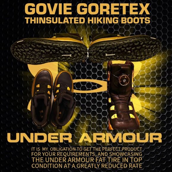 Men’s Under Armour 11 Fat Tire BOA GTX Govie Goretex Hiking Boot - Picture 2 of 4